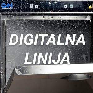 Digitalna linija perilica čaša